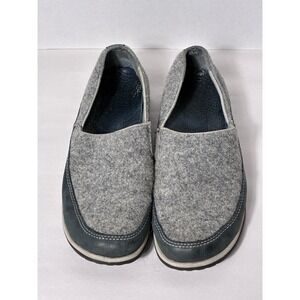 Chaco Wool Slip On Loafer Women's Sz 8 Gray Comfort
